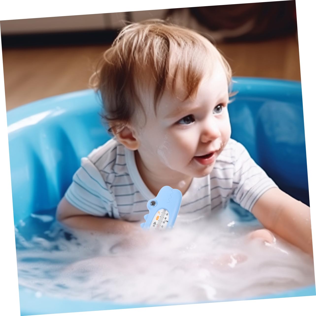 3 Set Termometro Per Acqua Per Temperatura Del Bagnetto Termometro A Piscina Acqua Vasca Termometri Fumetto Del Della Piscina Pp Sky-blue 2 Pezzi*3