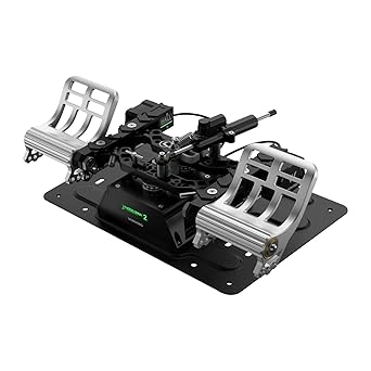 WINWING Orion Metal Flight Rudder Pedals (With Damper Edition) - Full Metal Frame, Stainless Steel Center-Return, Quick-Swap Springs, Realistic Aircraft Control, 3 Control Modes, Hall Sensors