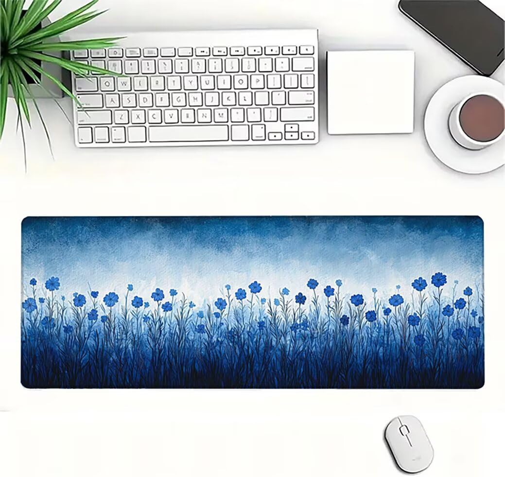 Générique Lpfieonn Fleur Large Desk Mat 100x50cm PF-3504