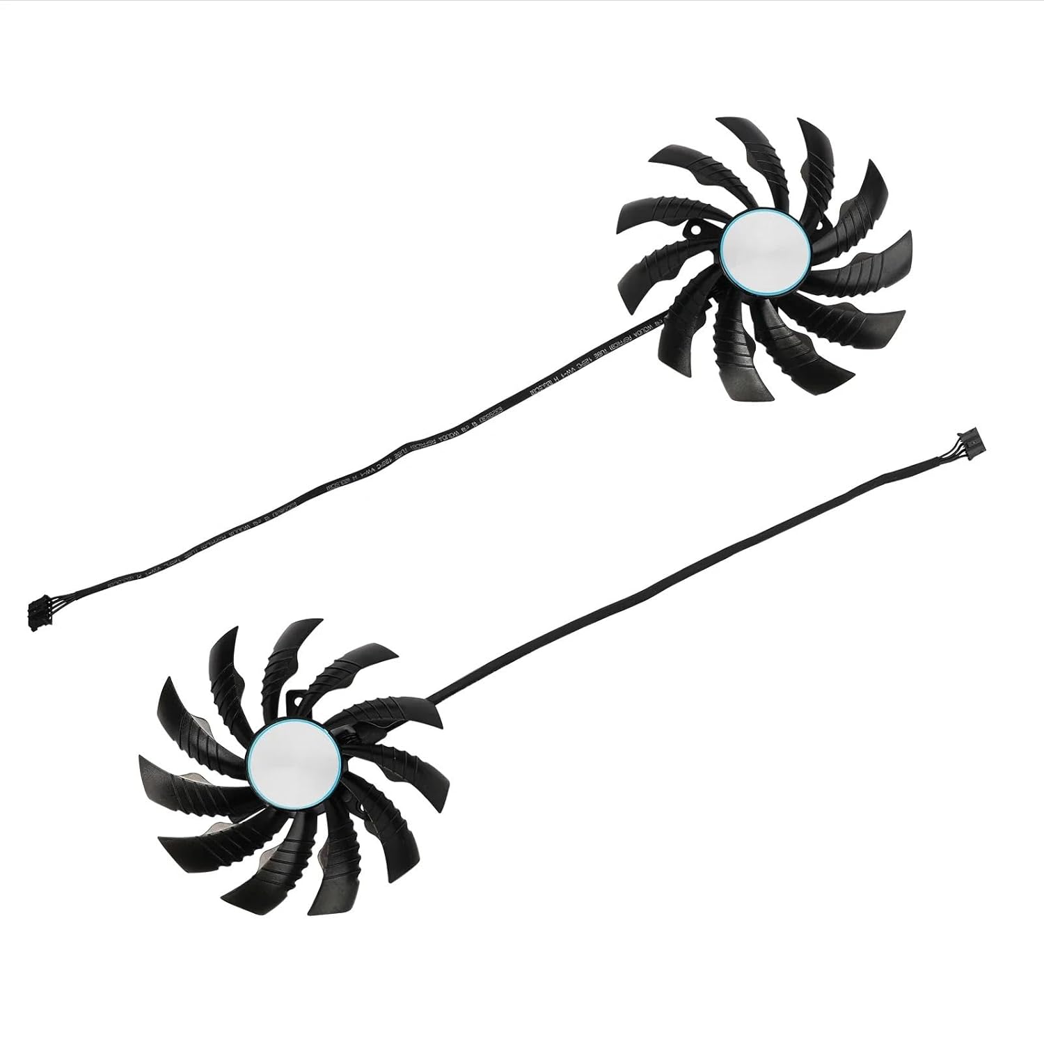 Graphics Card 95MM PLD10010S12H RTX3060 RTX3060Ti Video Card Fan for 3060 3060Ti Eagle OC Graphics Card Cooling Fan(Fan - 2PCS_NO RGB)