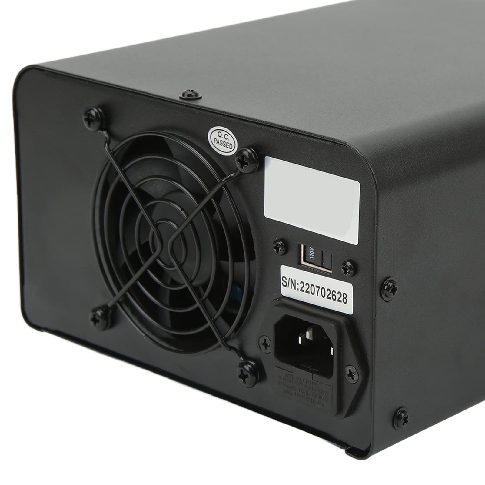 Alimentatore Regolato a LED CC, LCD di Alimentazione Regolato a LED in Rame Rosso Sicuro Ed Efficiente per l'azienda Agricola (Spina UE)