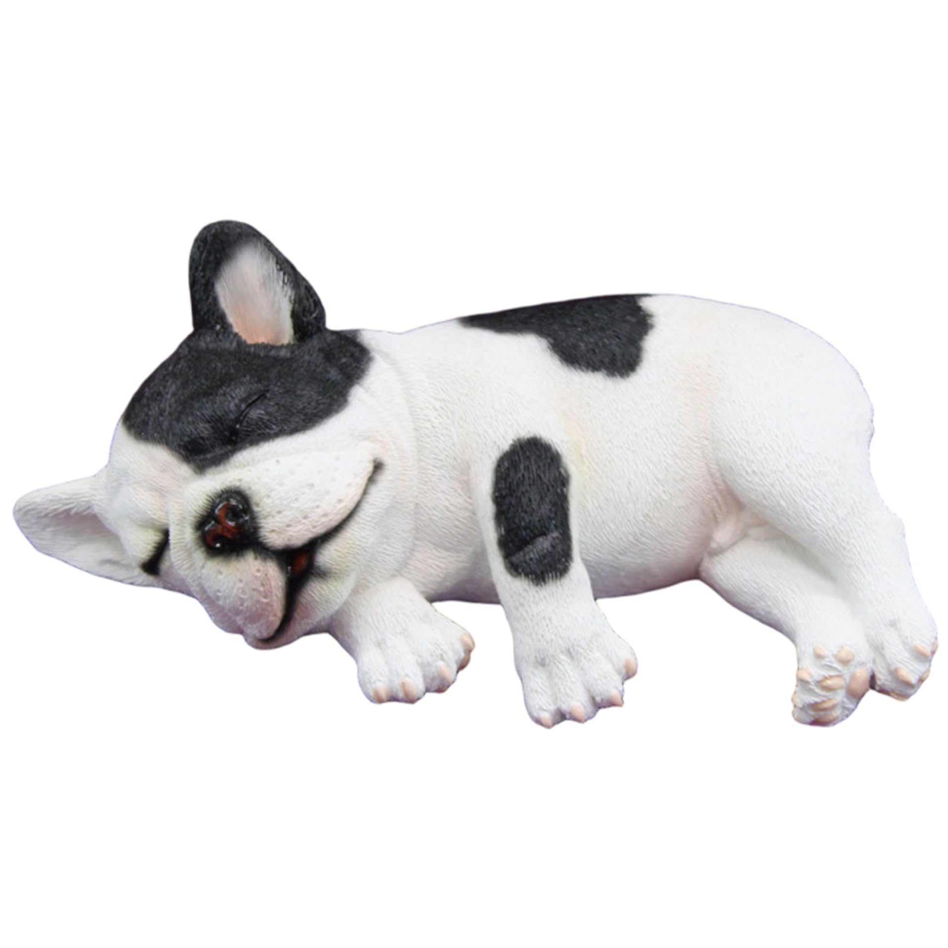 Figurine bouledogue français endormi pour embellir votre bureau