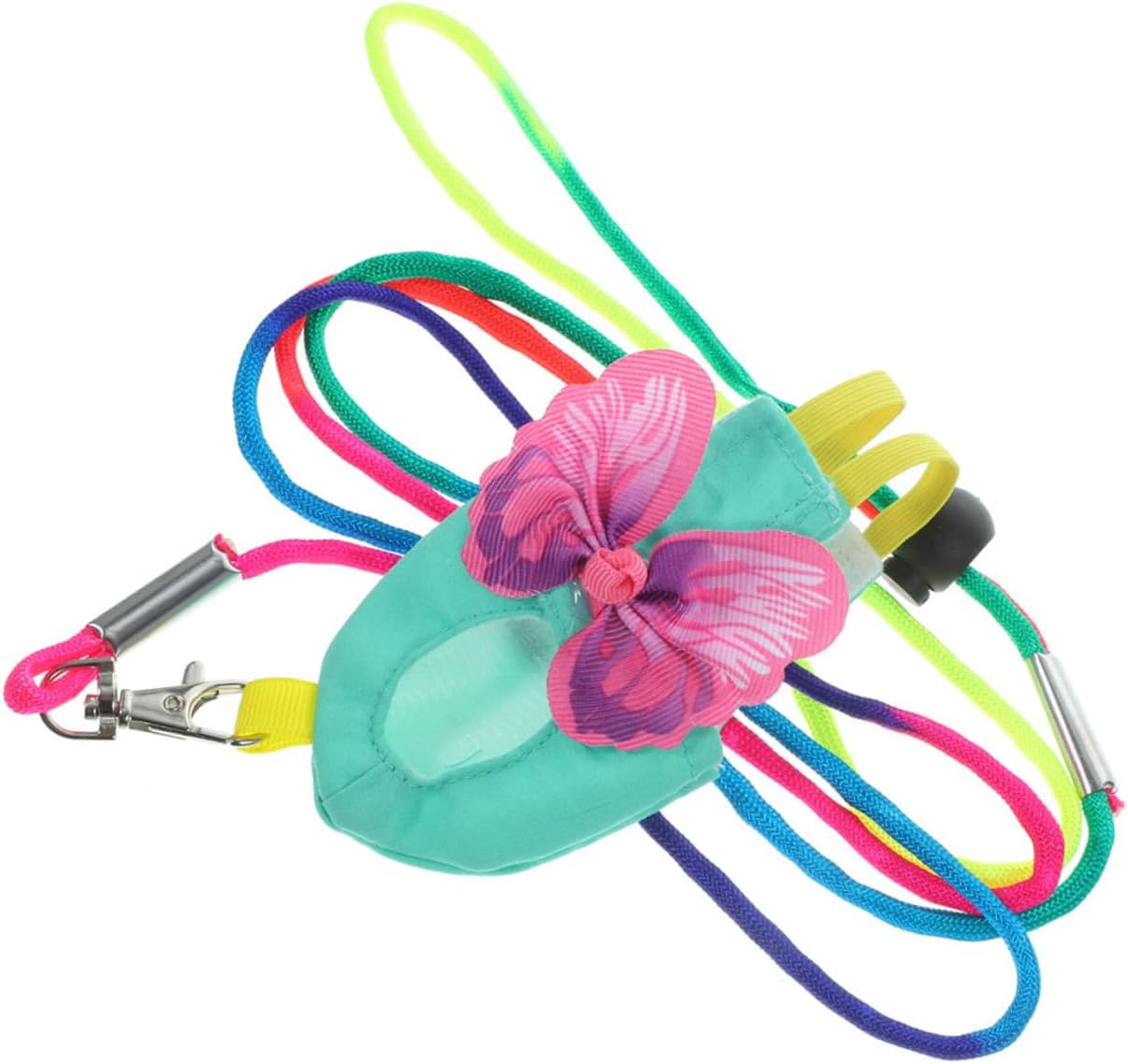 1Set Parrot Diaper Flight Suit with Leash Bird Diapers Harness Leash for Parrots Lovebirds Cockatoos Lightweight Reusable Breathable Design for Your