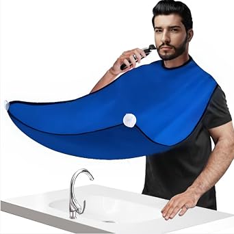 Personal Care Package Beard and Hair Cover, Colorful Apron, Barber Apron, Multi-Purpose Washable Clean Interlining Fabric Unisex