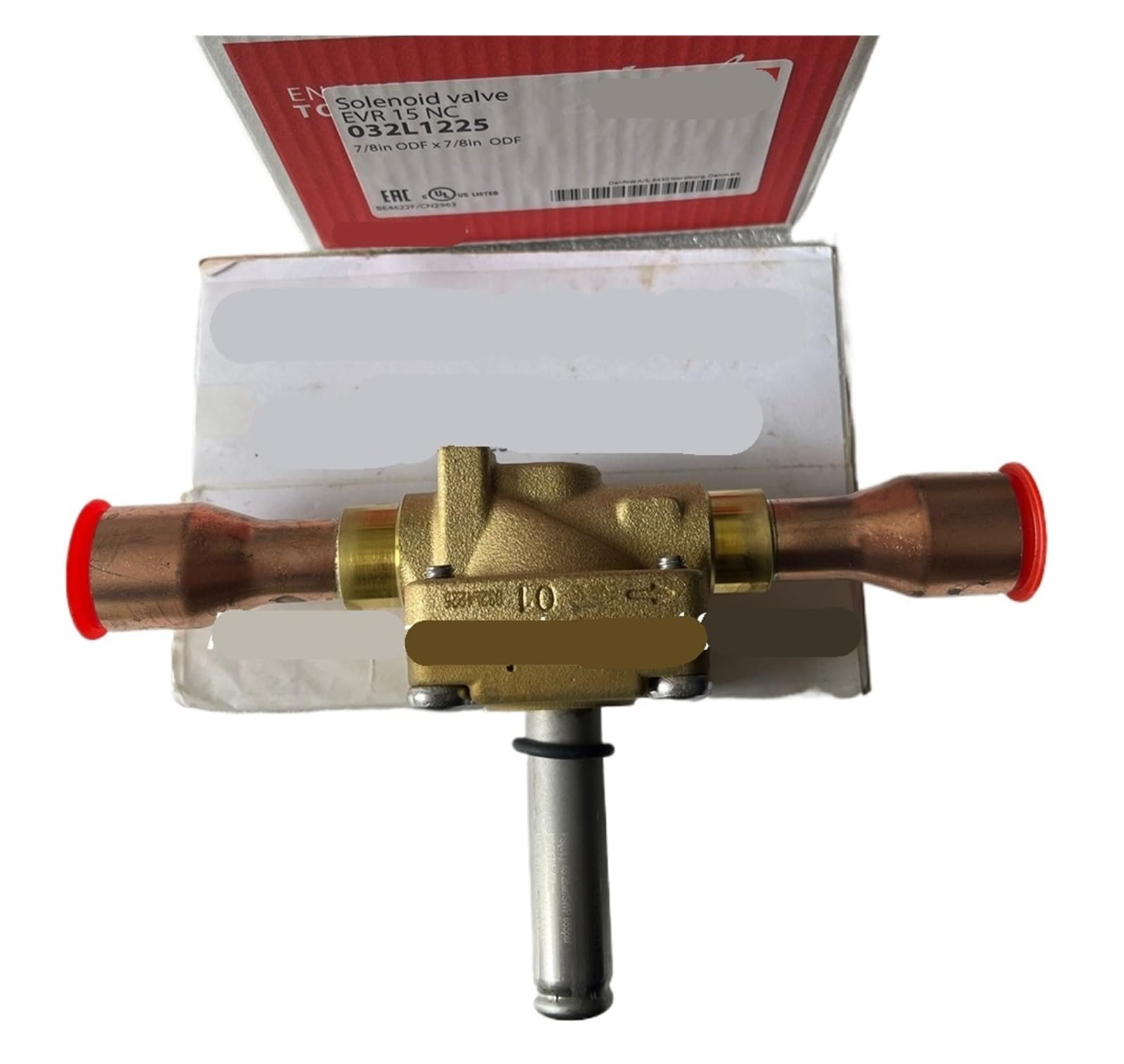 Électrovanne de réfrigération EVR15 type 032L1225 pour groupe froid
