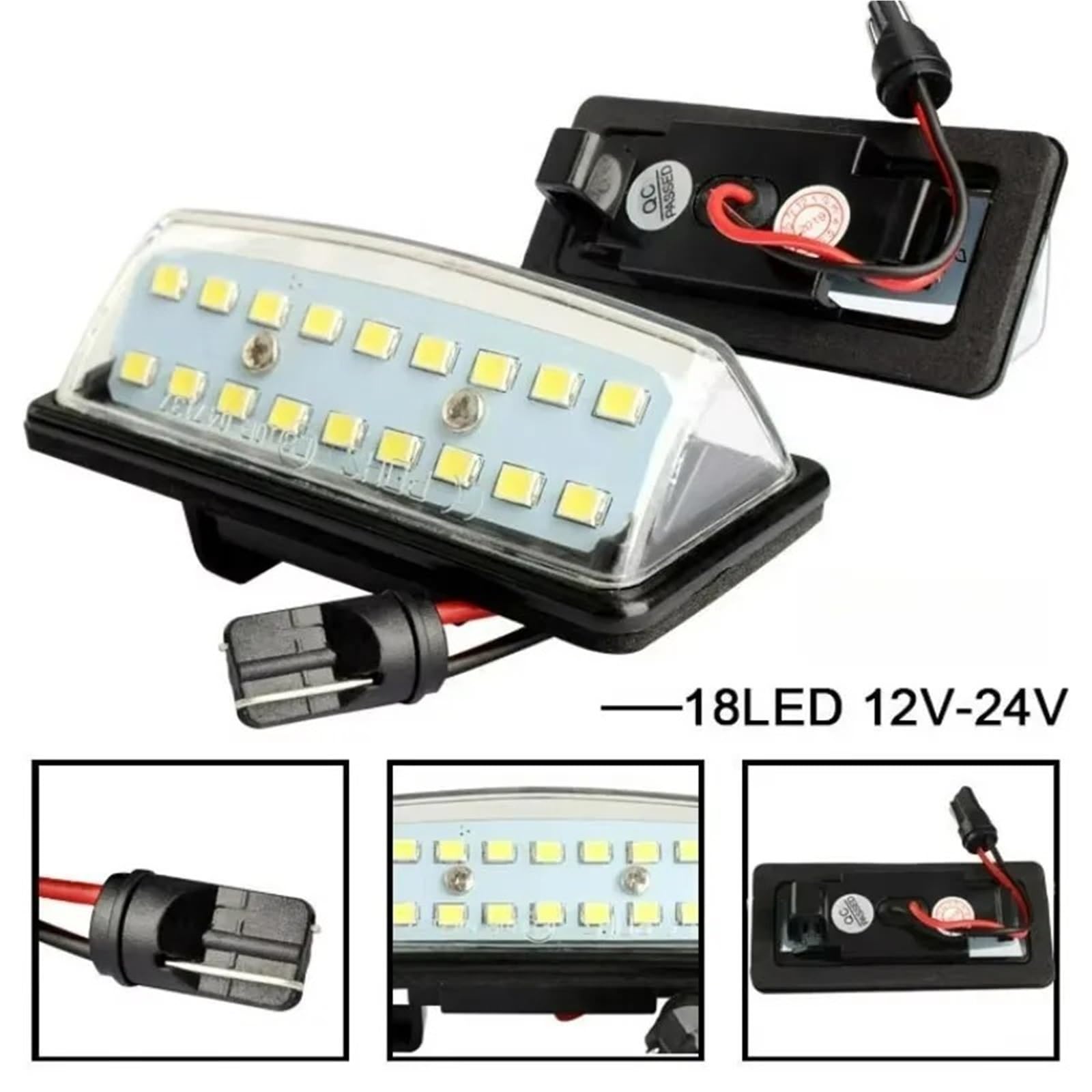 Luces Matrícula Coche Para TEANA J31 Para Maxima Cefiro Para Altima Para Rogue Para Sentra Para Infiniti Iluminación LED Para Matrícula De Coche SMD De 12V