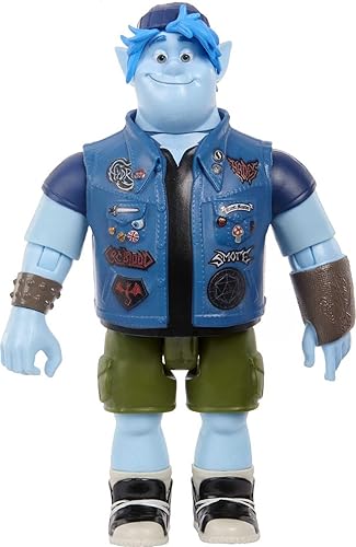 Miniatura 1 de Mattel Disney Pixar - Figura de acción para adelante, juguete coleccionable Barley Lightfoot con aspecto de elfo exclusivo, 7 pulgadas con