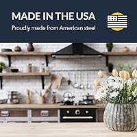 Vista 7 de Iron Supports Soporte Comercial Universal Resistente - Soportes Industriales - Soporte de Montaje de Acero para Estantes, Tocadores, Bufés