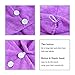 SOFTOWN Microfiber Hair Drying Towel Wrap Super Absorbent for Women with Short Hair (11 x 28 inch, Purple-Long-2 Pack)