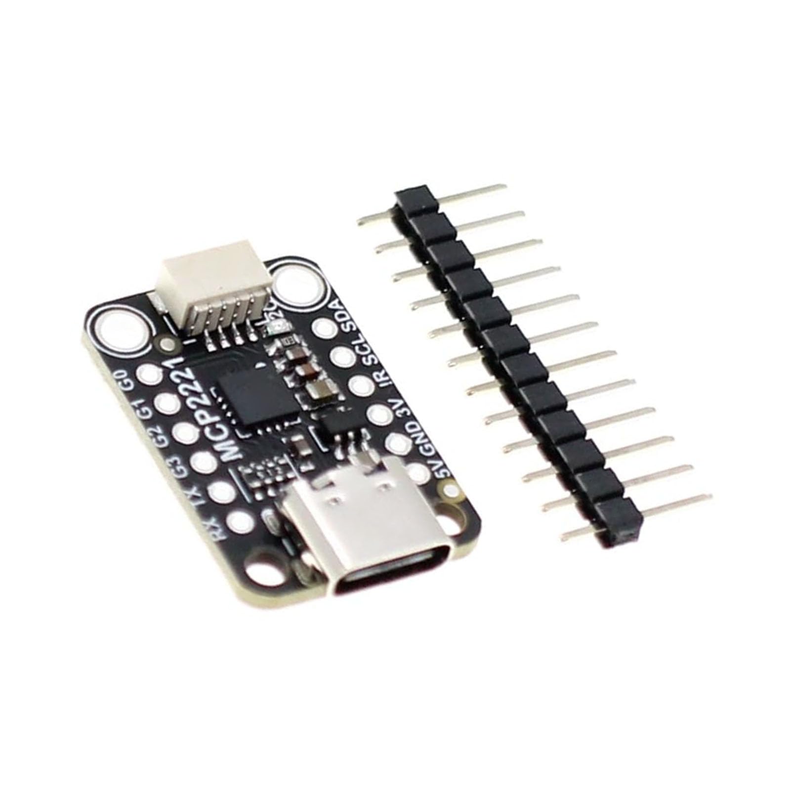 MCP2221A - USB zu GPIO, ADC, I2C Konverter - Stemma QT / Qwiic