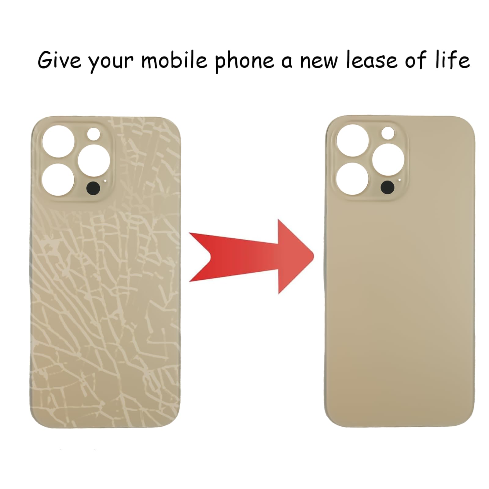Amazon.co.jp: iPhone 14 Pro用背面ガラス交換用 背面ガラス iPhone 14