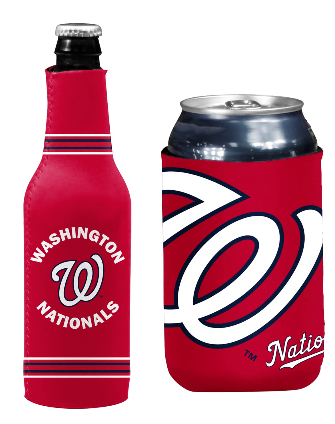 Kolder MLB Baseball Can & Bottle Holder Insulator Beverage - patio lawn and garden | Mubboo