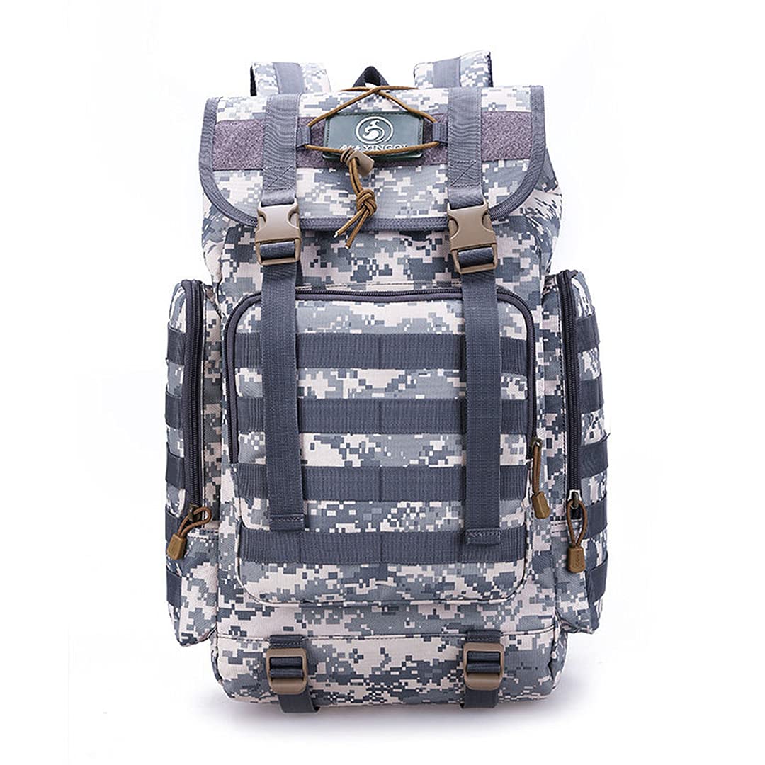 40L Taktischer Militärrucksack Camping Rucksack Tasche Reise Outdoor Sport Rucksäcke Schultasche (ACU wie Bild)