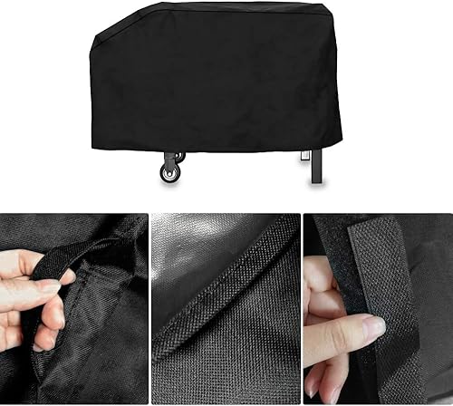 Miniatura 2 de Bolsa de transporte resistente a la intemperie para parrilla Blackstone, para parrilla superior de 36 pulgadas, Negro