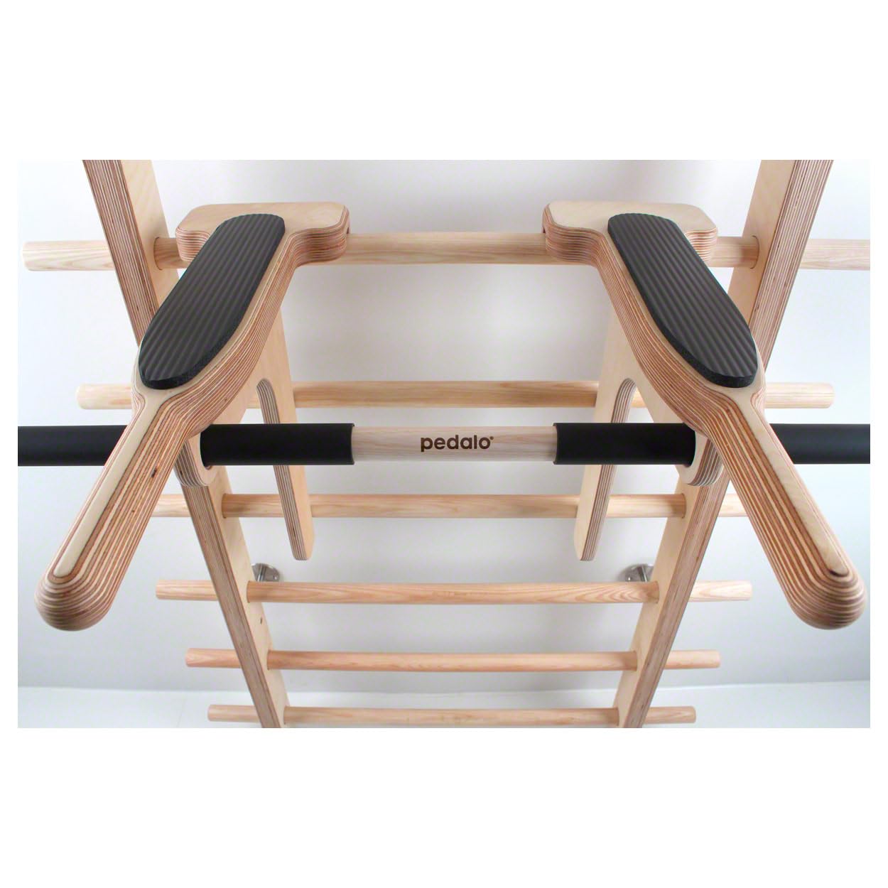 pedalo Dipbügel-Set, Dipbügel + Trainingsstab für Sprossenwand