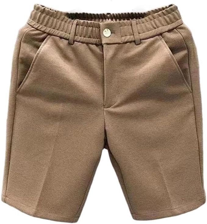 Men's Business Suit Shorts Slim Fit Summer Casual Daily Wear Shorts