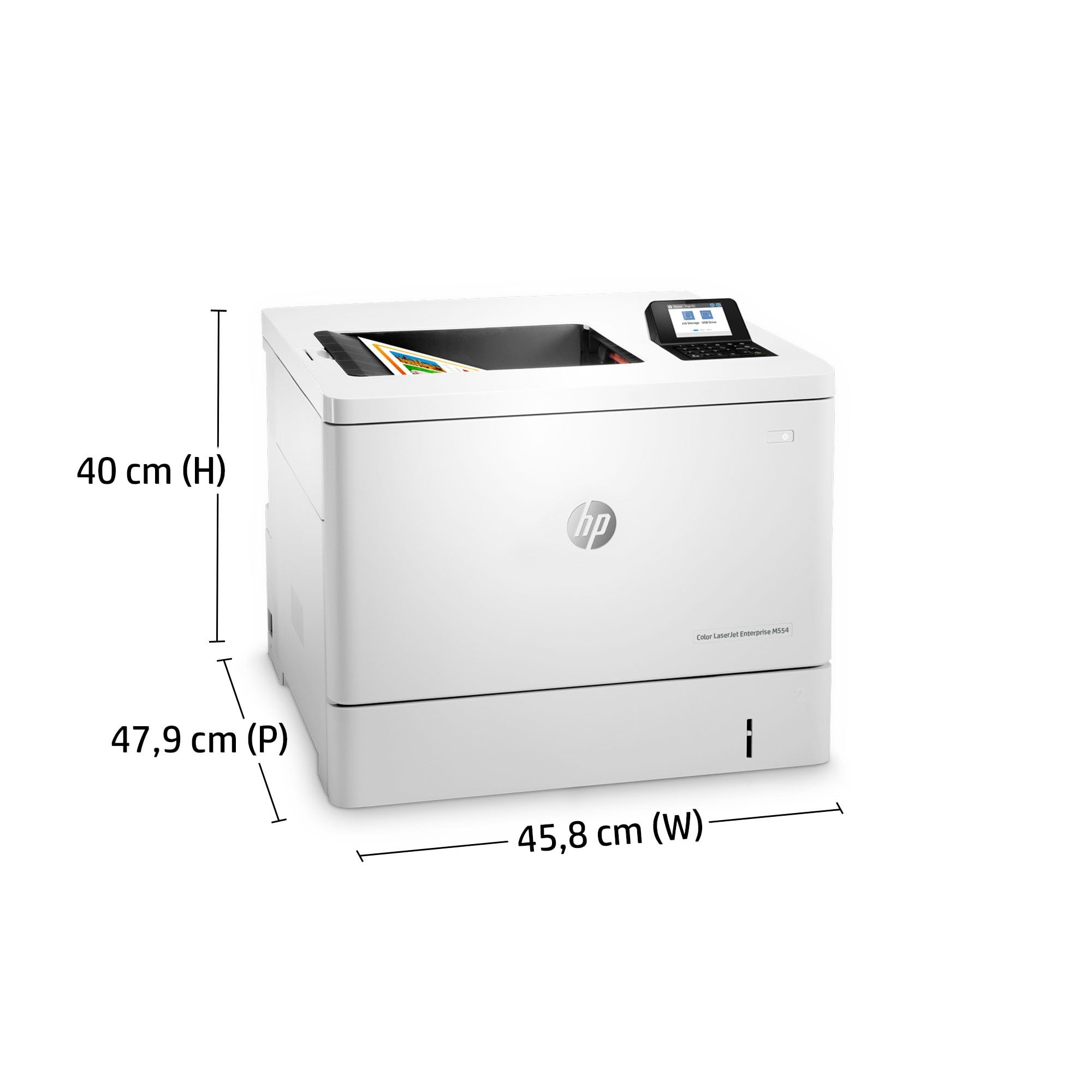 HP Color LaserJet Enterprise M554dn Drucker