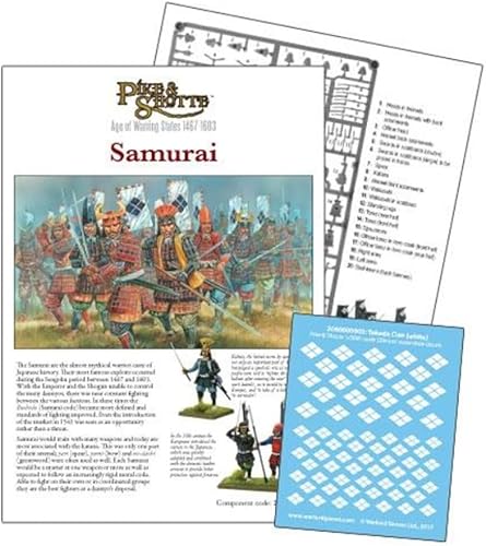 Miniatura 8 de Warlord Games Samurai Infantry - Miniaturas de plástico a escala de 1.102 in para Pike & Shotte Miniaturas altamente detalladas para juegos de mesa