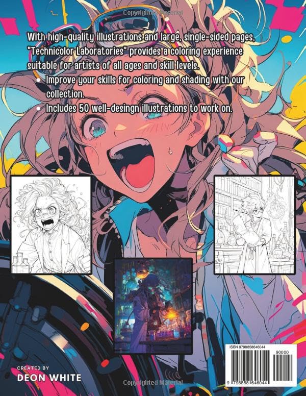 Miniatura 2 de Technicolor Laboratories Anime Mad Scientist Portrait Palette