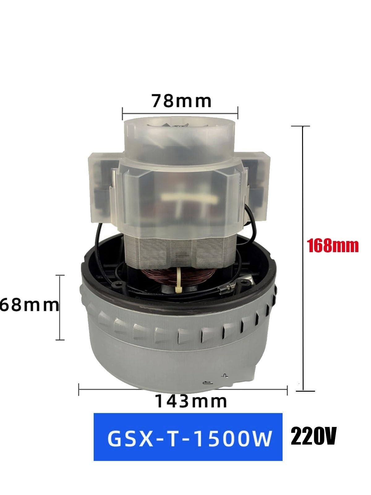 YHNNH Piezas De Repuesto For Aspiradoras Universales De 220 V, 110 V, 1000 W, 1200 W Y 1500 W.(110V 1000W)