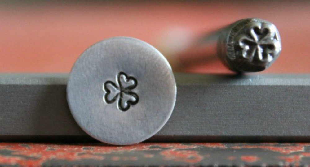 SUPPLY GUY 5mm Single Metal Punch Design Stamp: Hearts, Made in USA (Not a Set) (CIRCLE SMALL HEART SGWM-26)