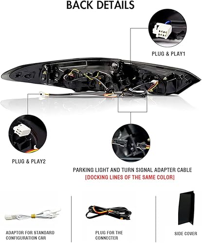 Miniatura 7 de TT-ABC Mods - Faros delanteros de triple haz para Toyota Camry 8 generación 2018-2023 Full LED (un par)