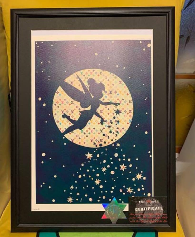 ディズニー　ティンカー・ベル　　シルクスクリーン Amazon.co.jp: シルクスクリーンティンカーベル 100枚限定 : おもちゃ