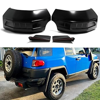 トヨタ FJクルーザー カバー 6点set フロント+リア ☆新品 トヨタ 純正☆FJクルーザー ブラック カバー 5点