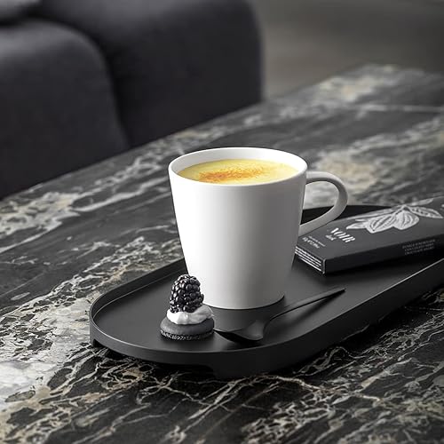 Miniatura 4 de Villeroy & Boch Manufacture Rock Blanc - Taza de café, porcelana premium, fabricada en Alemania, apta para lavavajillas y microondas, generosa