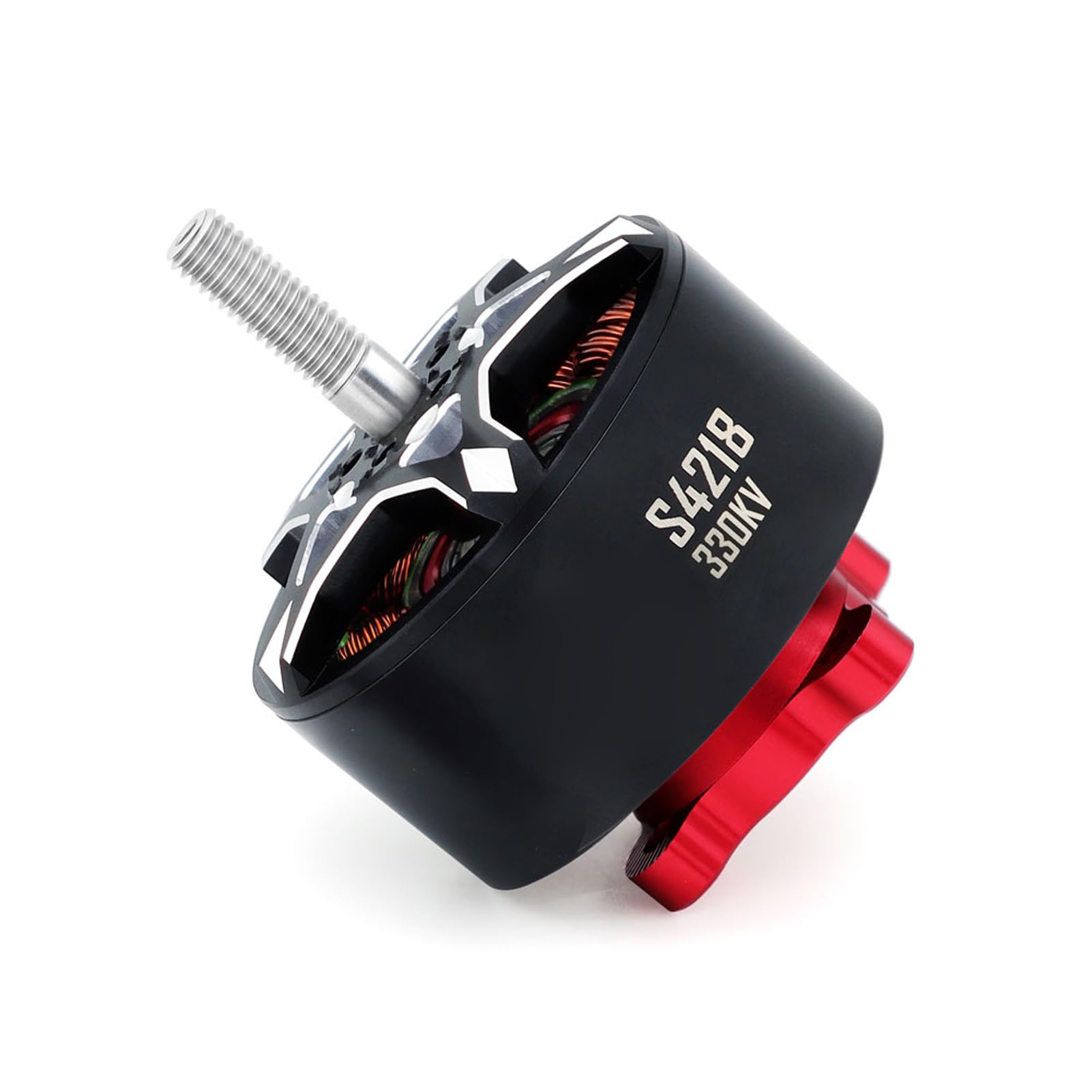 Silnik Bezszczotkowy do Quadkoptera FPV Zwiększona wydajność do Zdalnego Sterowania Drone Wyścigowe Zestaw Metalowy 1600 W 283 G (S4218 330KV)