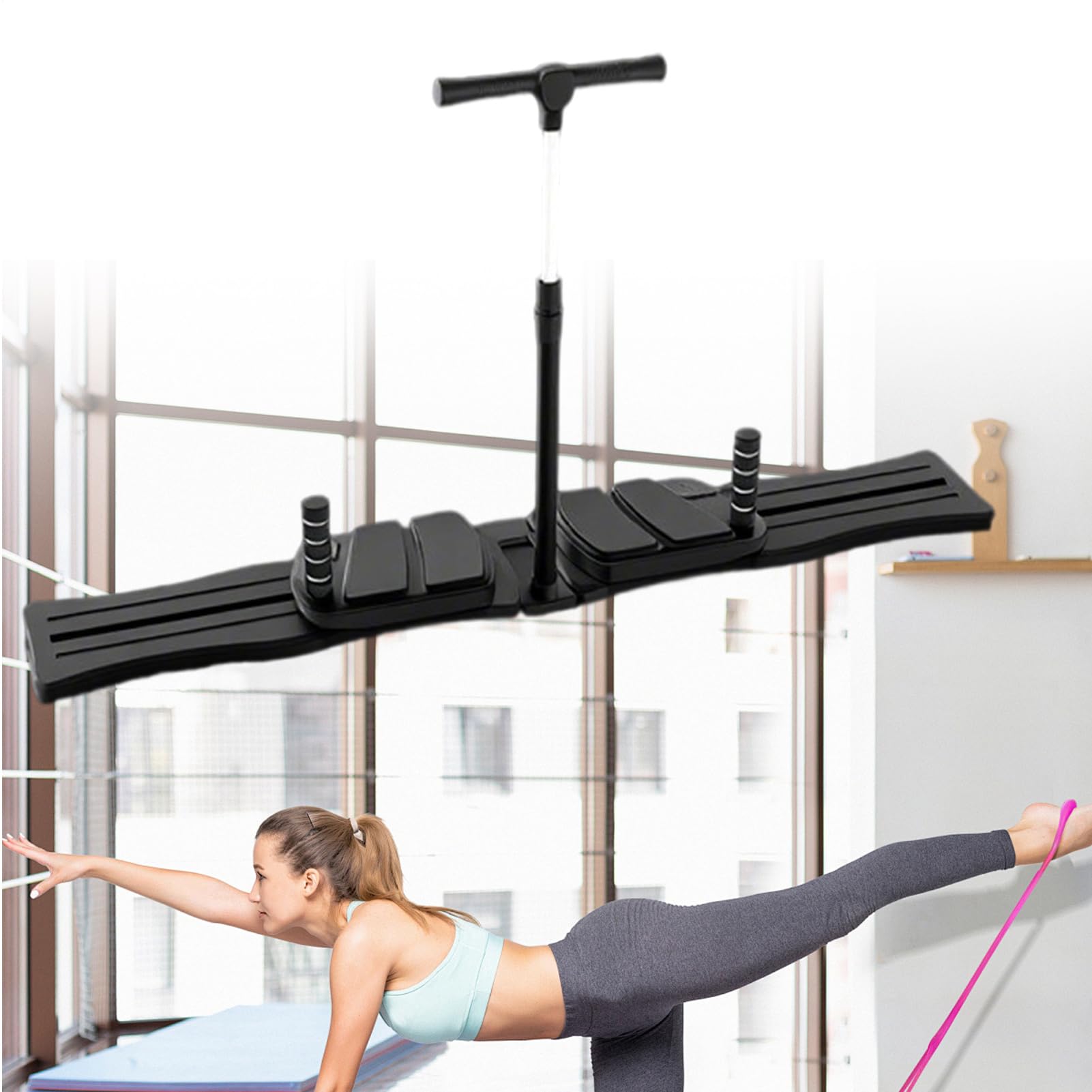 Tavola per riformer per pilates, tavola da allenamento per addominali | Accessorio portatile e pesante per l'allenamento dei muscoli addominali, attrezzo ergonomico antiscivolo per esercizi di fitness