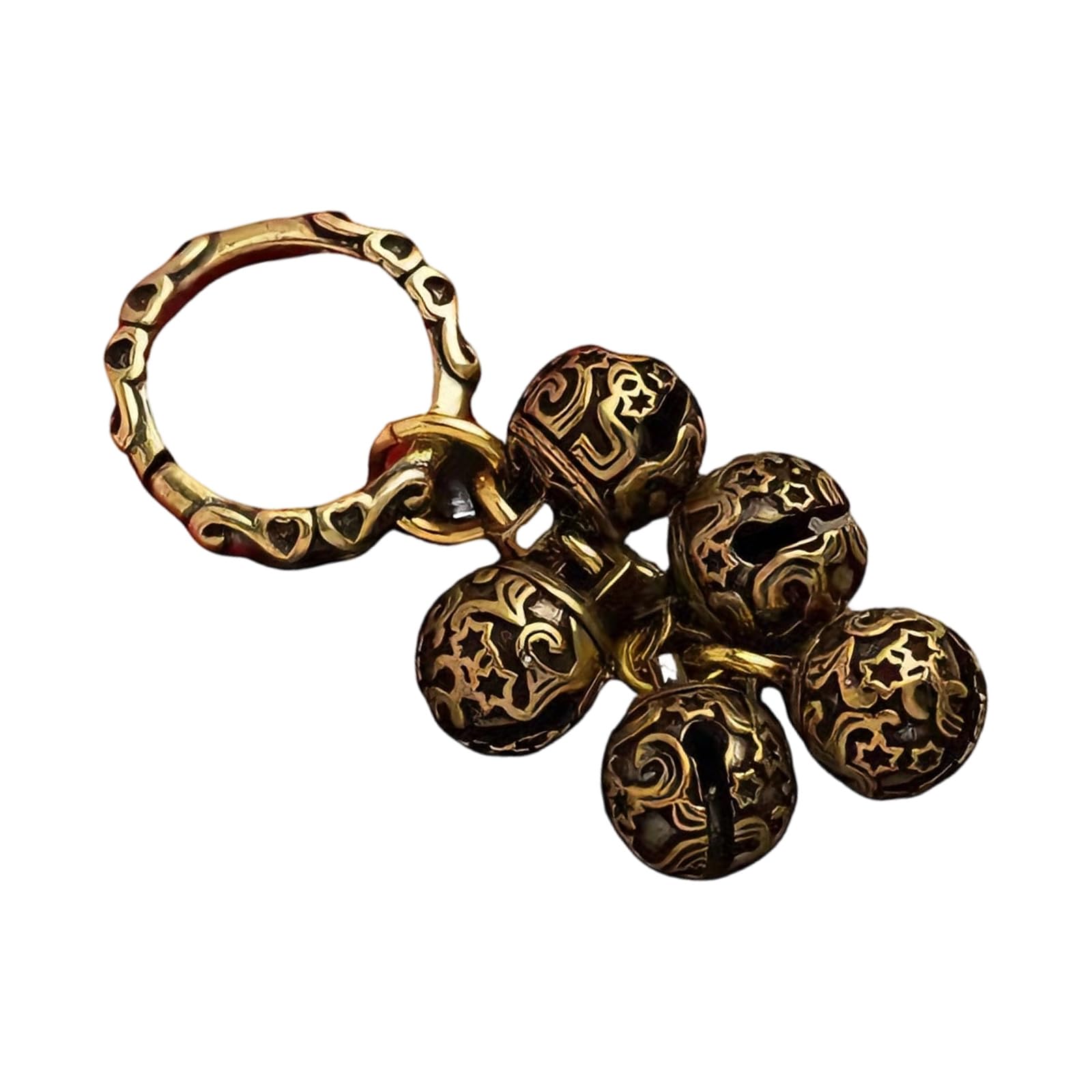 Brass Chimes Bells for Keychain or Pendant Use Providing Pleasant Tone in Any Setting Handcraft Decoration Item Brass Keychain