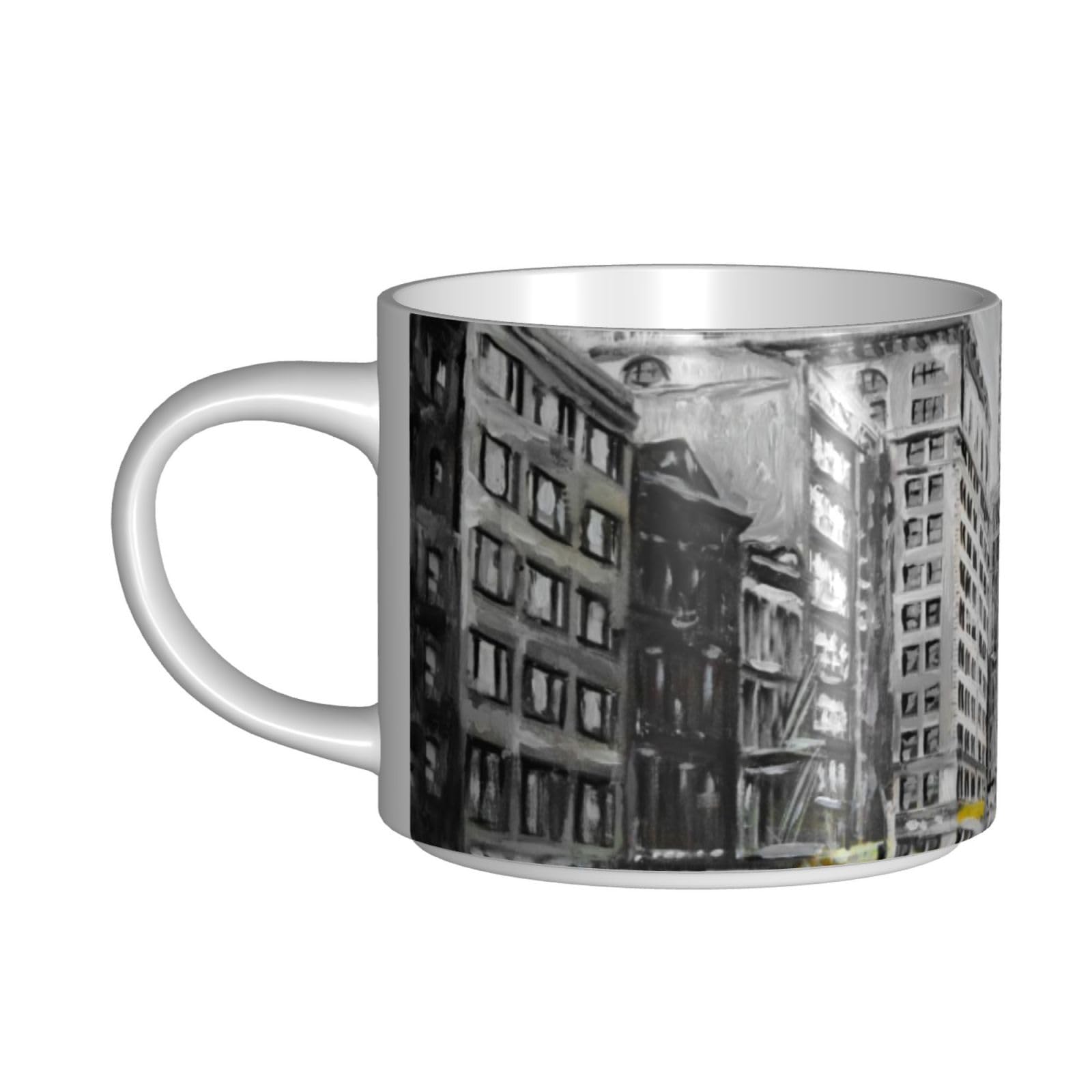 Love from New York drukowane kubki ceramiczne o dużej pojemności ceramiczny kubek do kawy