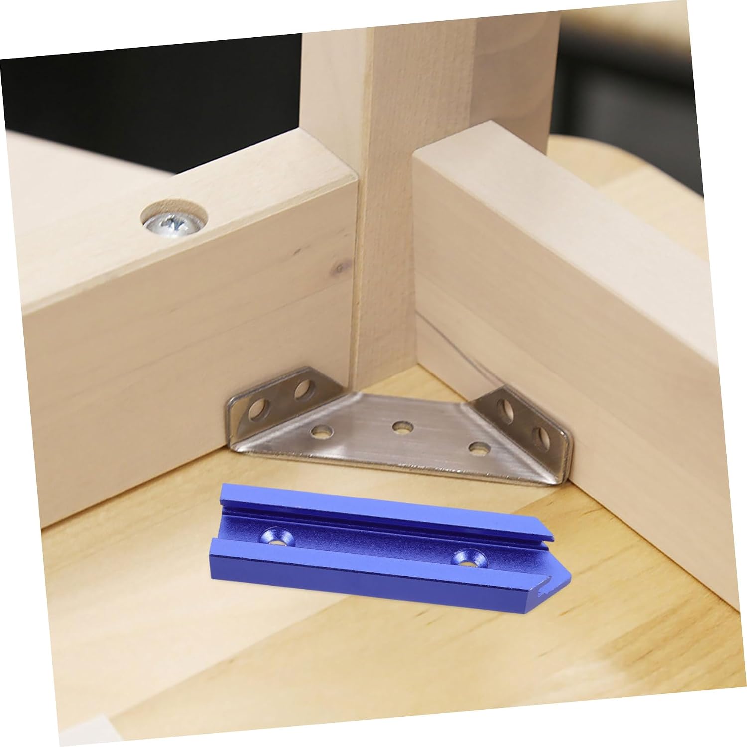 TEHAUX Precision Fixing Woodworking Clamps T- Bench Hold-down Clamp for Projects