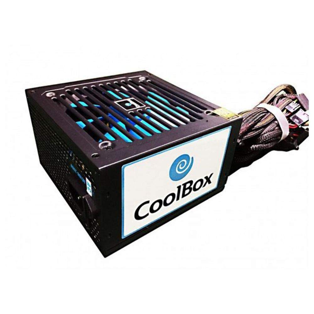 CoolBox Force BR-500 zasilacz (500 W, ATX, 500 W, 100-240 V, 50-60 Hz, 7 A, 3,5 A, aktywny)