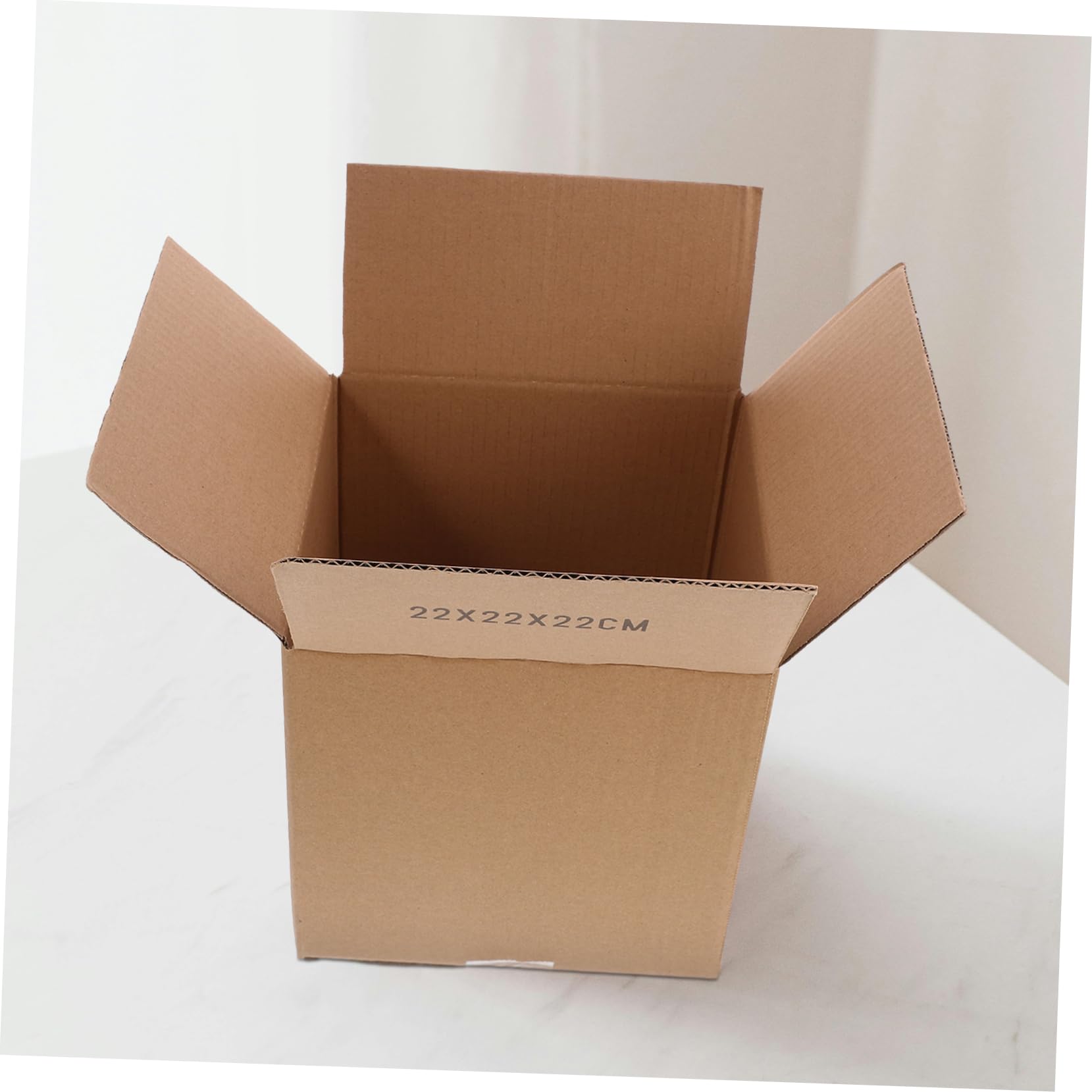 SHINEOFI 5pièces Cartons Emballage Carrés Moyens Boîtes Carton pour Déménagement et Expédition Résistantes et Pratiques