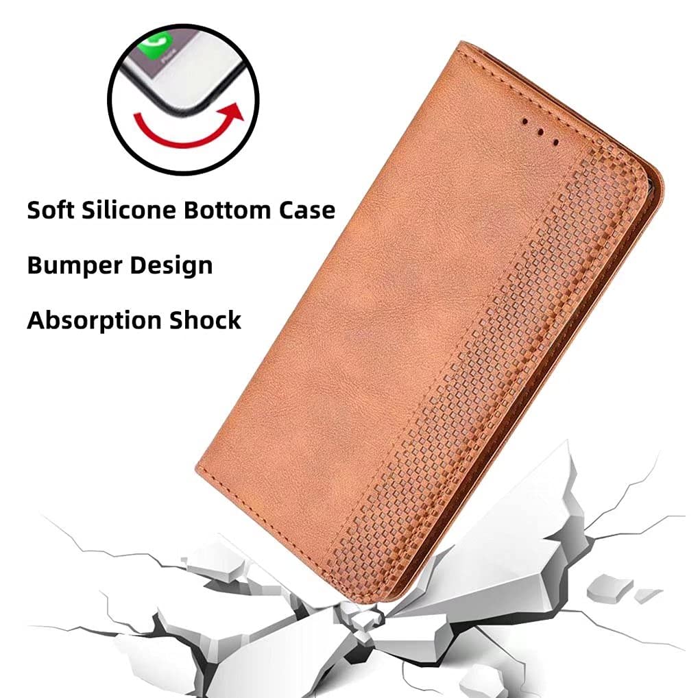 Custodia Portafoglio In Pelle Per Motorola Edge 30 Neo: Pratica E Con Supporto Magnetico - 4