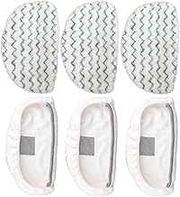 6 Pack Steam Mop Pads for Bissell Powerfresh 1806 1940 1544 1440 Steam Mop