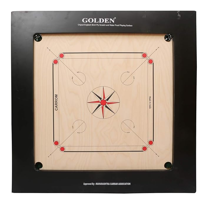 Buy KD Golden Carrom Board Game Board Champion Bulldog Jumbo English