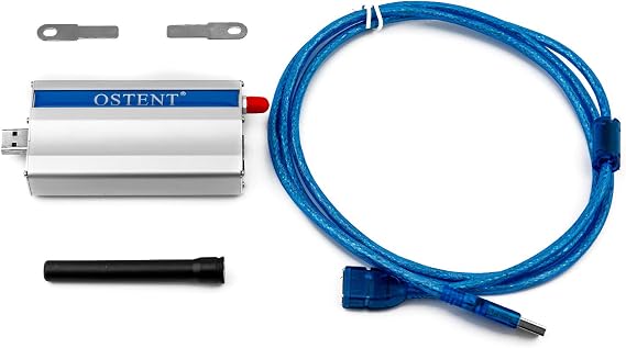 OSTENT GSM GPRS Modem with Wavecom Q2406B Module USB Interface AT Commands SMS MMS