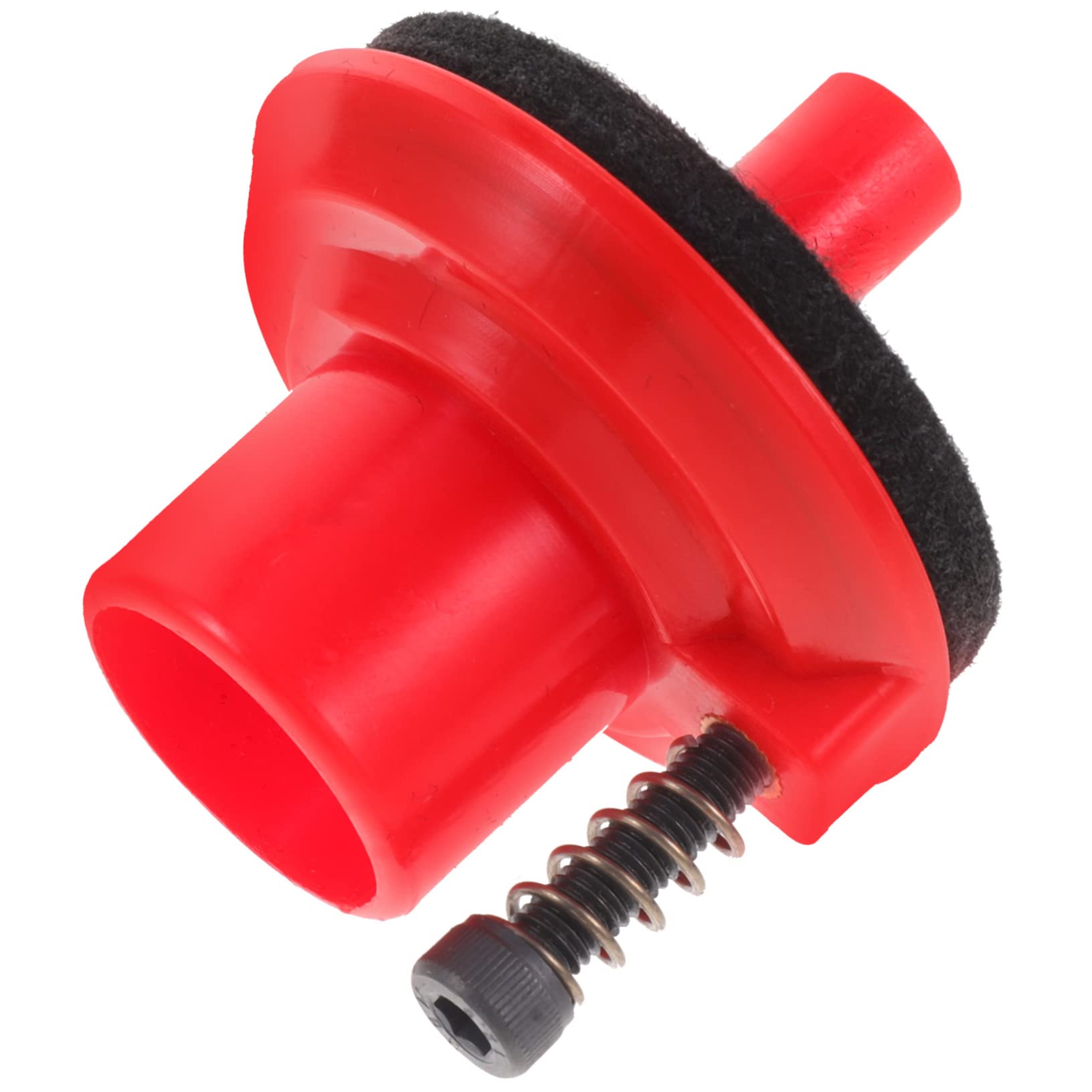 Holibanna Drum Stand Accessories Cymbal Replacement Parts Anti-skid Felt Pads for Drum Kit Red Gaskets