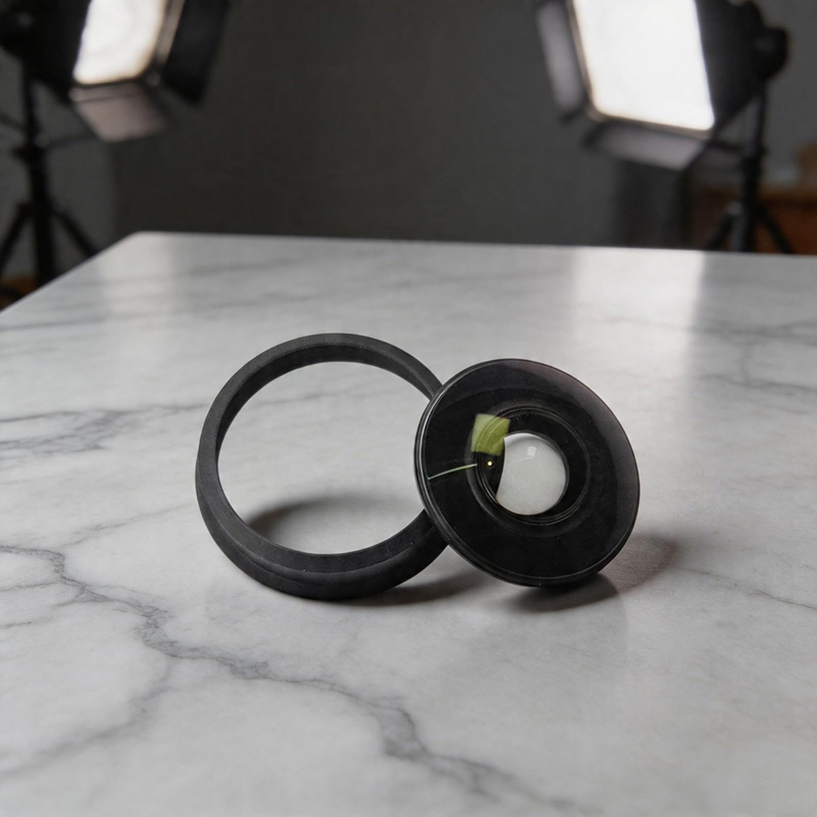 Lente in vetro ottico per action camera Insta360 X3, obiettivo di ricambio di precisione con anello, copertura protettiva compatta da 2,25 cm per riparazione