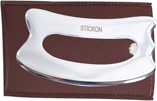 Miniatura 6 de Herramienta de masaje de raspado Gua Sha de acero inoxidable  Herramientas STICKON IASTM Gran herramienta de movilización de tejidos suaves