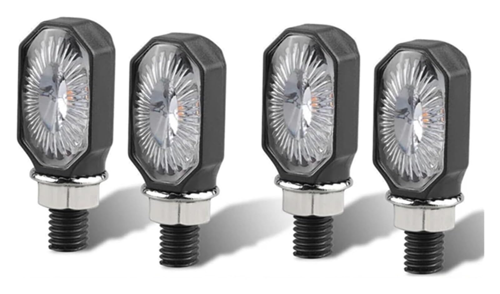 Indicatore di direzione Moto per Z900RS per ZZR600 Moto Freccia Direzione Lampadina Lampeggiante Indicatore Luci 12V 10mm(4 PCS)