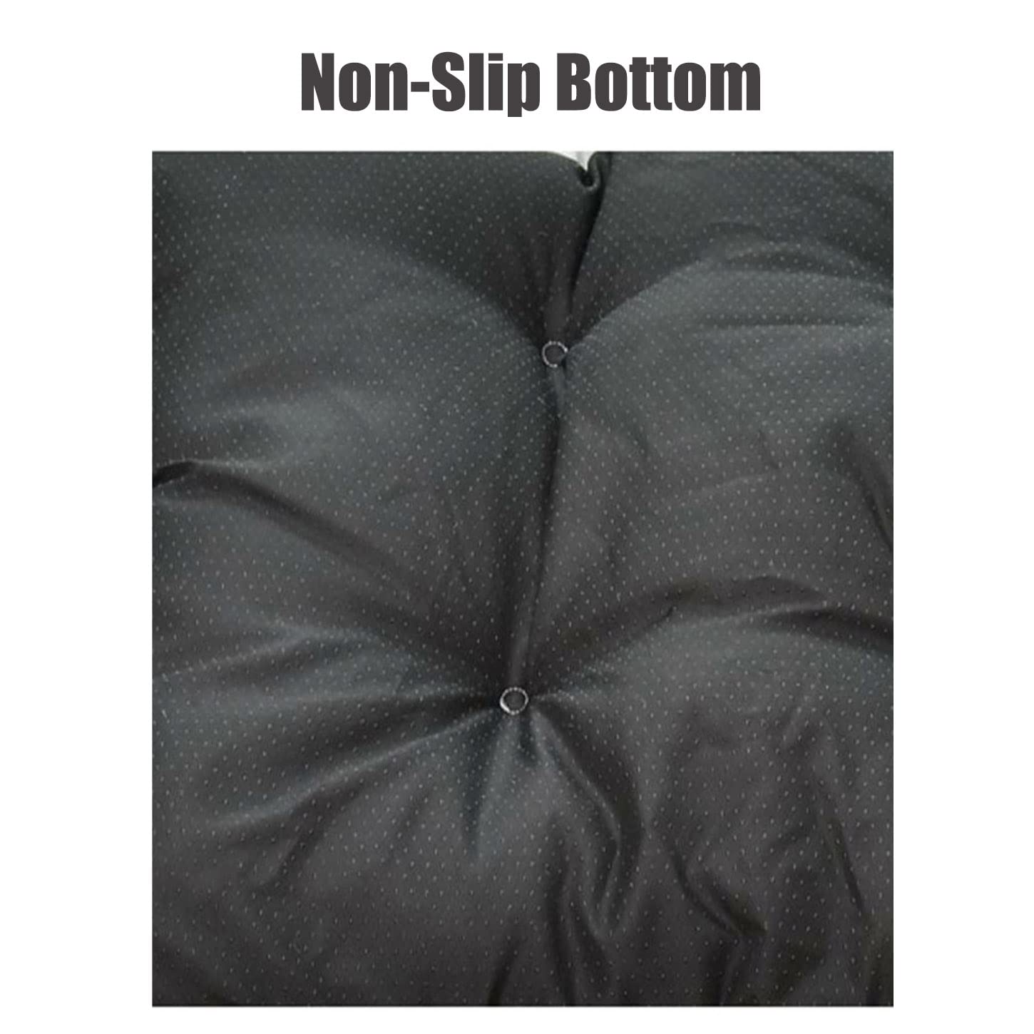 Qing Yun Orthopädisches Hundebett XXL | 120x80 Cm | Abnehmbarer Fleece-Bezug | Für Große Hunde Bis 50 Kg