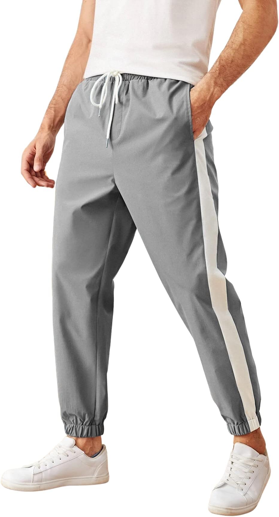 LymioMen's Regular Fit Mid Rise Track Pant
