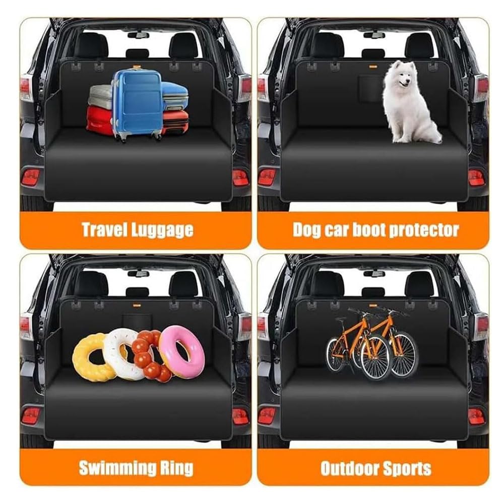 Protection Coffre Voiture Chien pour Renault Espace 1984-2026 | Housse Tapis de Coffre Bâche,Protection Pare-Chocs Imperméable Anti-Rayures,Accessoires Auto Animaux
