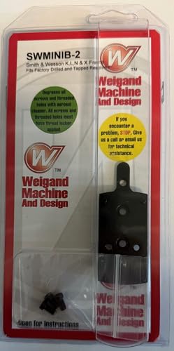 Weigand® Scope Mount Made for Smith & Wesson K, L, N, and X Frame Direct Attachment MINI Micro Red Dot Mount