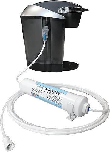 Kit de recarga de agua filtrada, para cafeteras Keurig no comerciales por PureWater Filters