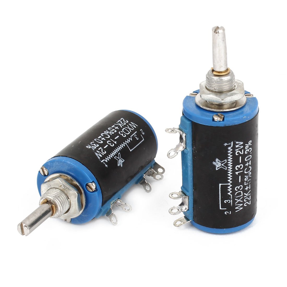 Potenciómetro WXD3-13 22K para solucionar desvíos de voltaje con control de 10 vueltas 3